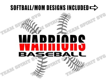 Download Warriors Baseball Svg Etsy
