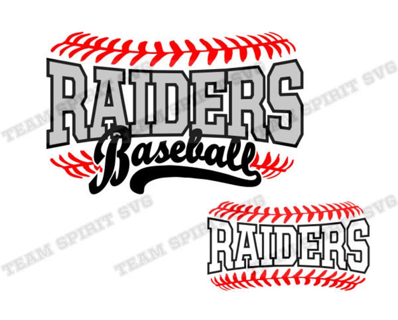 Baseball SVG Raiders Svg Baseball Laces Download File Dxf Eps Etsy