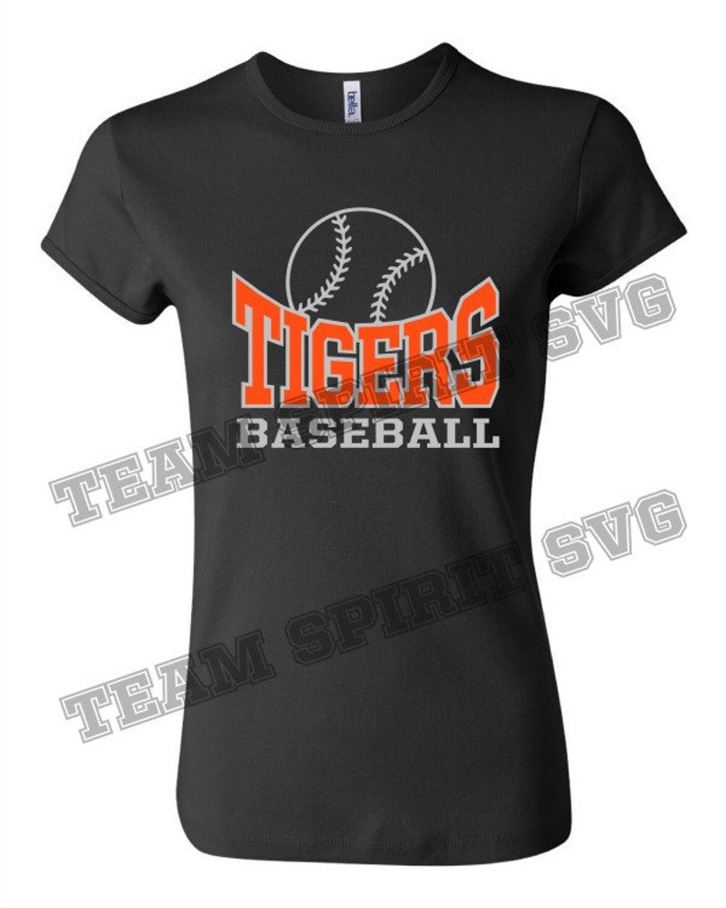 Tigers SVG Baseball Download Files DXF EPS Silhouette | Etsy