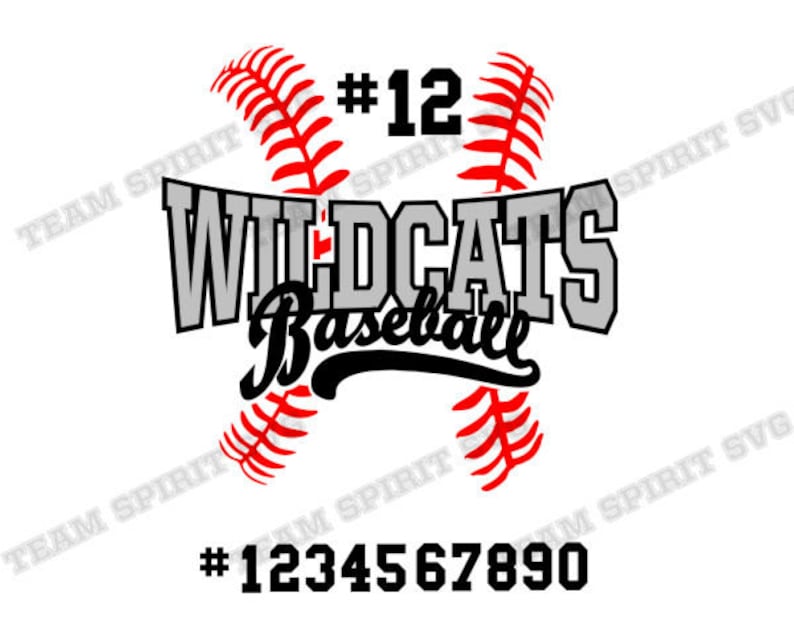 Download Wildcats Baseball SVG Bundle Baseball Pack DXF EPS | Etsy