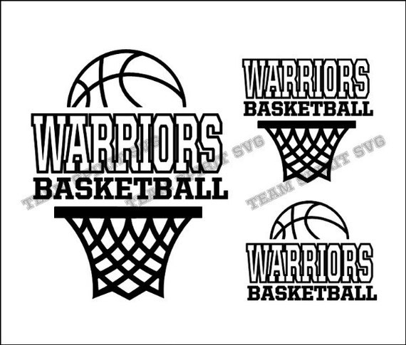 Download Warriors Basketball Net Download Files SVG DXF EPS | Etsy