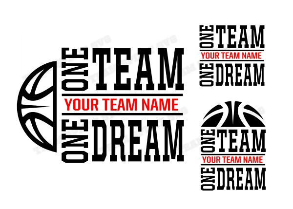 Basketbal Team SVG Team Motto downloaden bestanden, sport citaten, DXF,  EPS, Silhouette Studio, Vinyl digitale bestanden knippen-gebruik met Cricut  - Etsy Nederland, image size:600x429