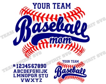 Baseball Mom SVG Baseball Stitches Download File Baseball Laces mom svg Baseball design DXF EPS Studio3 Vinyl Digital Cut Files for Cricut