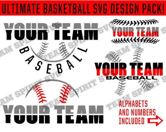 Baseball SVG Softball Team svg Download File dxf eps png Baseball Team Softball Shirt Baseball svg Digital Design Pack for Cricut Silhouette