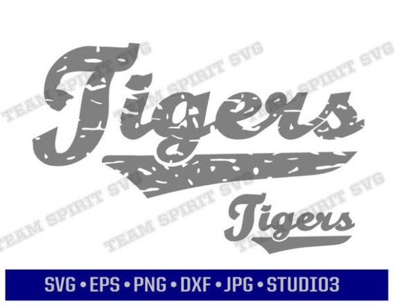 Download Tigers Distressed Svg Files Visual Arts Craft Supplies Tools