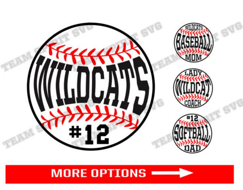 Download Wildcats Baseball svg Softball Laces Download File ...