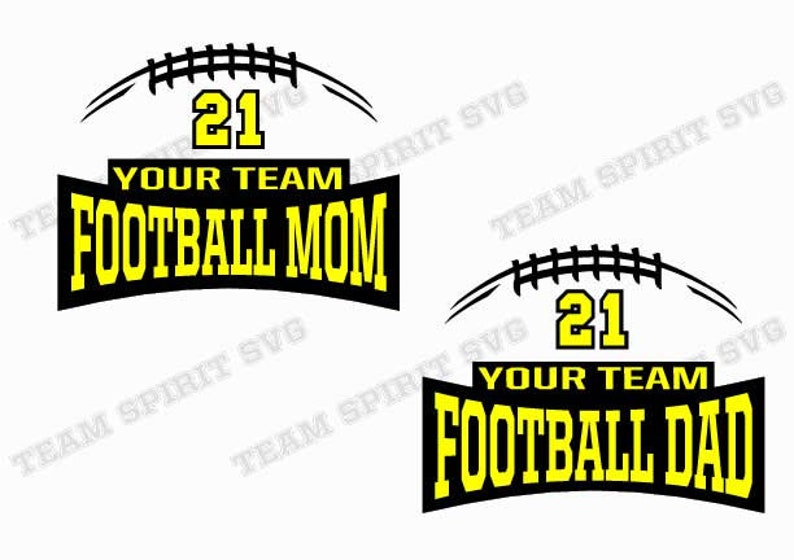 Football SVG Team Motto Football Download Files Sports Quotes Etsy