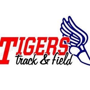 Tigers Track and Field Shoe Download Files - SVG, DXF, EPS, Silhouette Studio, Vinyl Digital Cut Files -Use with Cricut and Silhouette