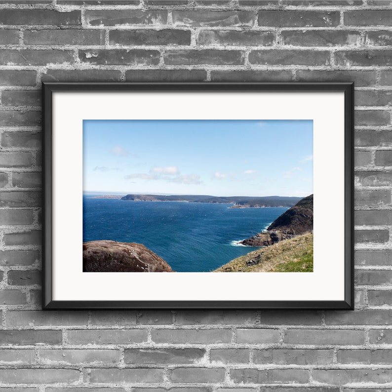 Newfoundland Coastal Photograph Home Decor Wall Art