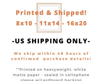 Any 1 Print From Our Shop, Shipped print from Edify Digital Prints, High-Quality Print Mailed Directly to You!