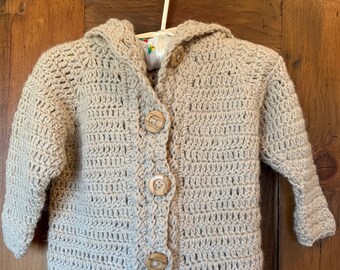 Cozy Baby/Toddler Hoodie Sweater