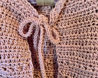 Cotton Newborn Pink Sweater