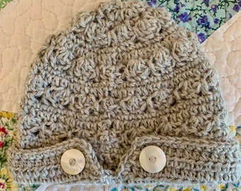 Cozy Hand-Crocheted Baby Hat