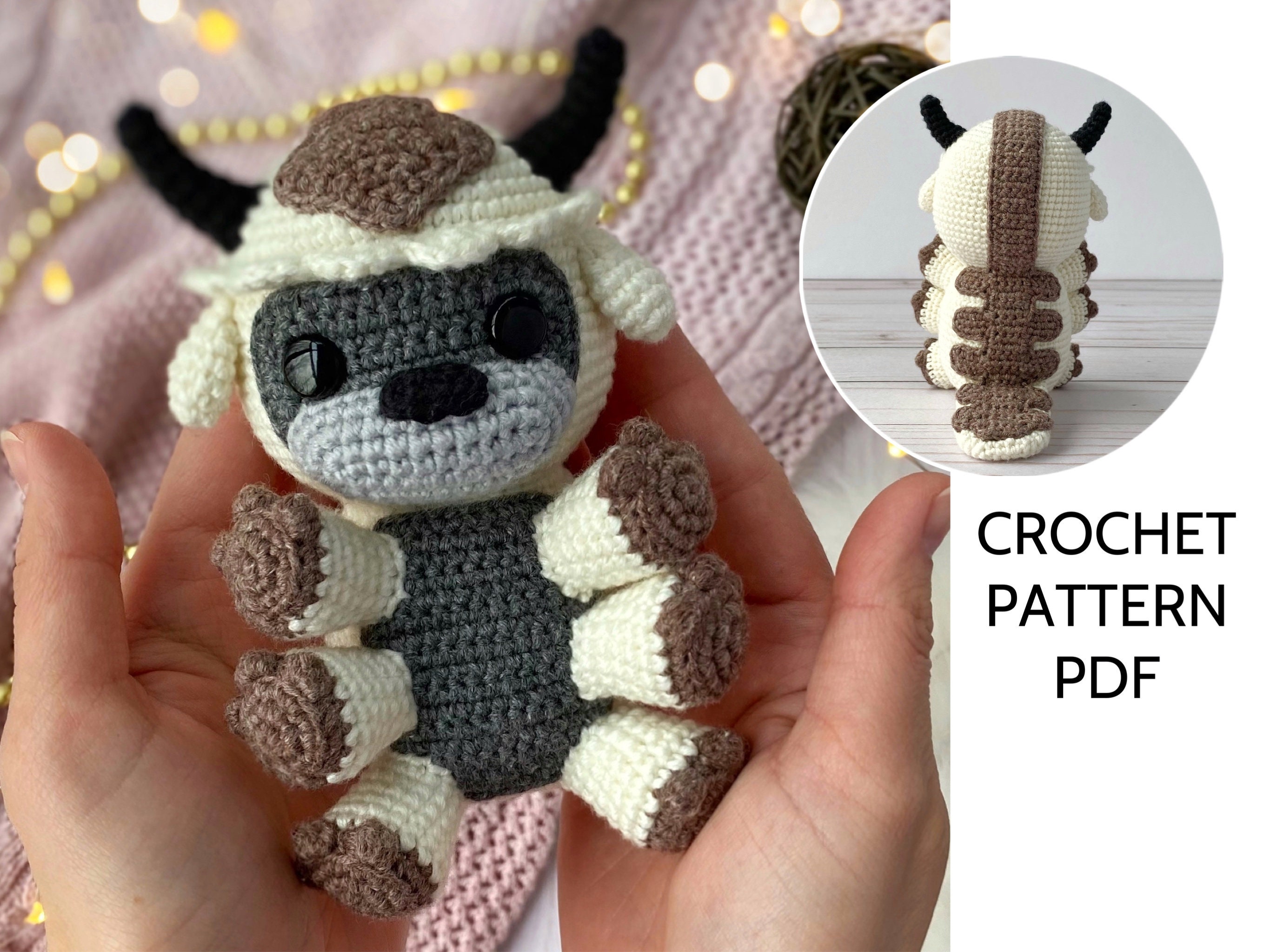 crochet appa plush pattern