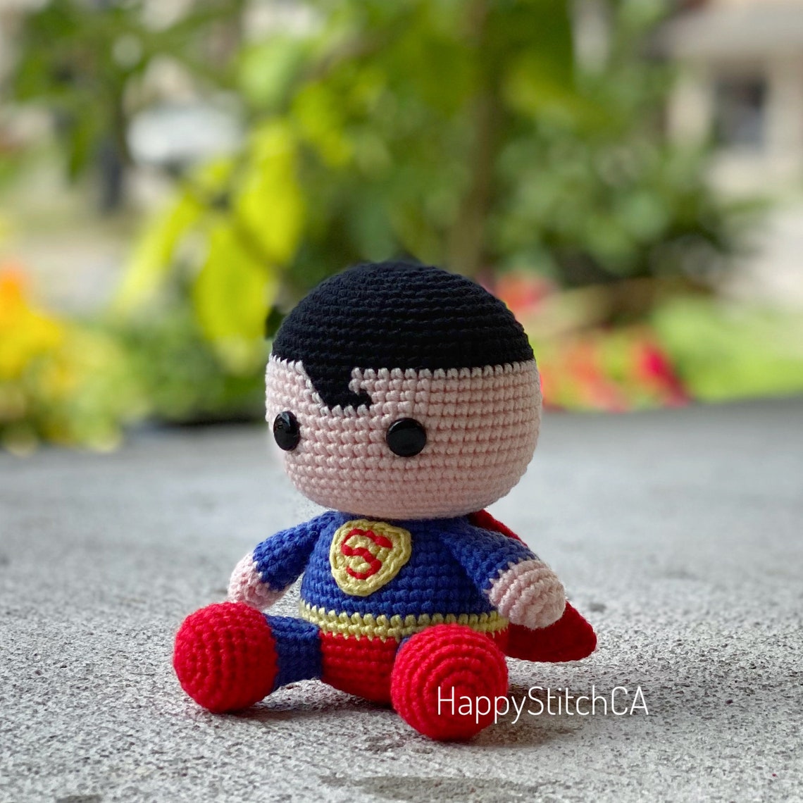 Superman crochet PATTERN DIY crochet Superman PDF pattern Etsy