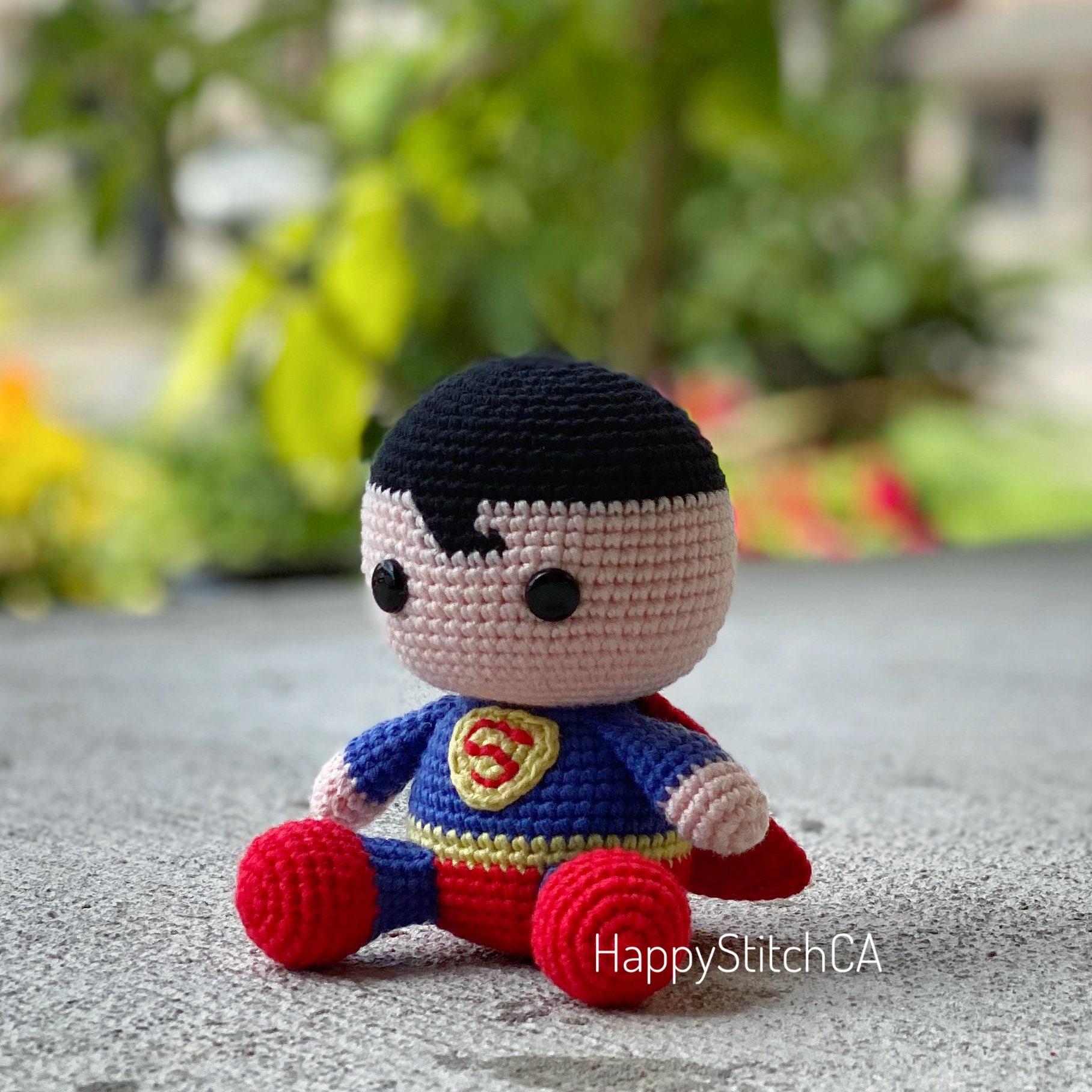 Superman crochet PATTERN DIY crochet Superman PDF pattern Etsy