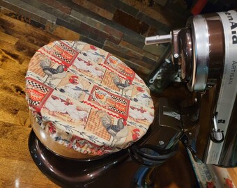 Chicken Farm Rooster Reusable Lined Bowl Covers, Casserole, Kitchen Aid, Dishes