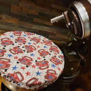 America Red Truck Bowl Covers, Casseroles, Sourdough Starters, Mixing Bowls, Kitchen Aid, Bread, Reusable