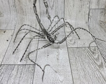 Scorpion wire art beautifully detailed silver scorpion