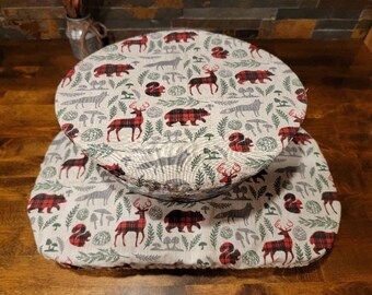 Deer Bear Fox Bowl Covers, Casseroles, Sourdough Starters, Mixing Bowls, Kitchen Aid, Bread, Reusable