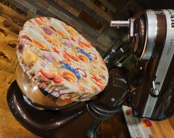 Couvre-bols réutilisables avec doublure Seashell Océan, casseroles, plats, ustensiles de cuisine