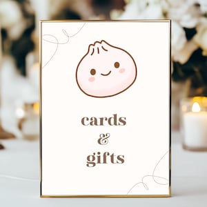 Little Dumpling Sign, Little Dumpling Baby Shower Sign, Little Dumpling Baby Shower Party Decor, Dumpling Baby Shower Decor, Gender Neutral