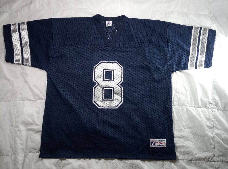 vintage troy aikman jersey