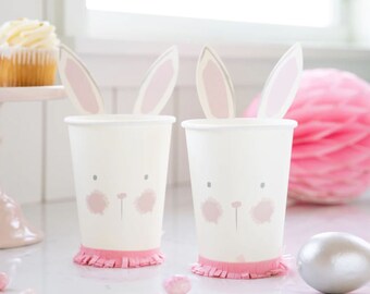 Easter Bunny Paper cups/ Drink cups