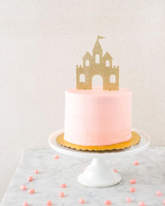 Schloss Kuchen Topper Geburtstag Kuchen Topper Etsy