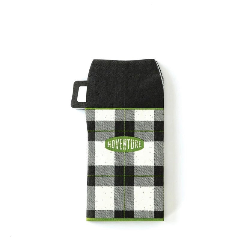 Adventure platesnapkins bear plate mountain plates camping themed party platenapkins