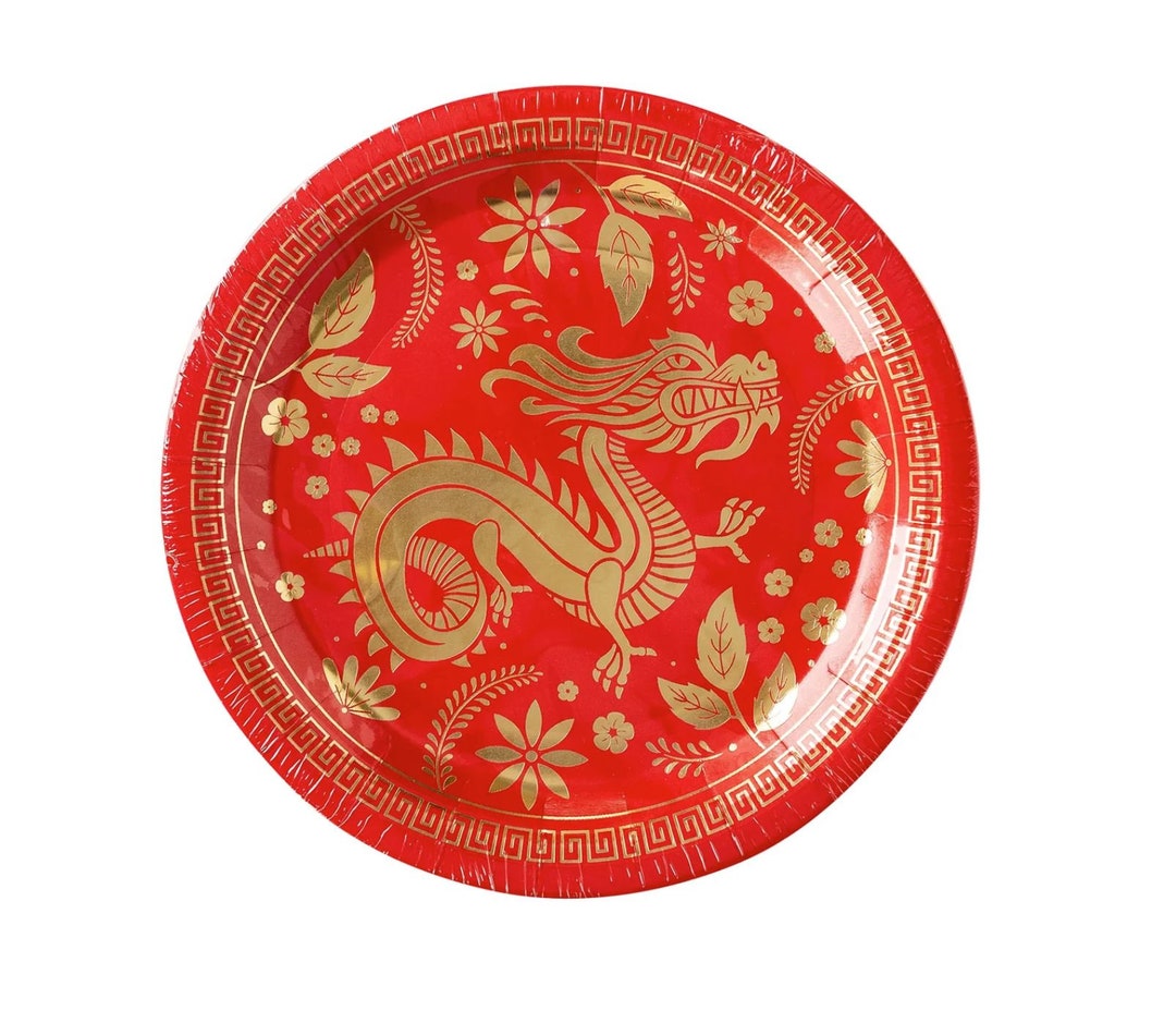 william sonoma chinese new year plates