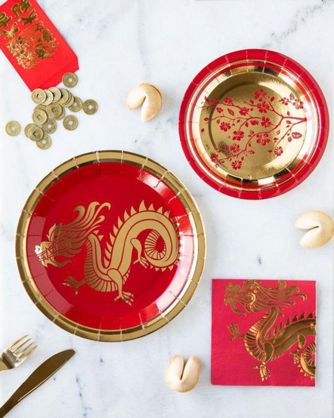 How to Stylishly Decorate With Red and Gold for Chinese New Year