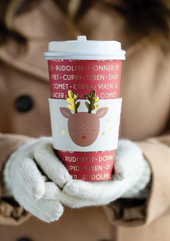 Reindeer Games to Go Cups Coffee Cups / To-go / Christmas Theme