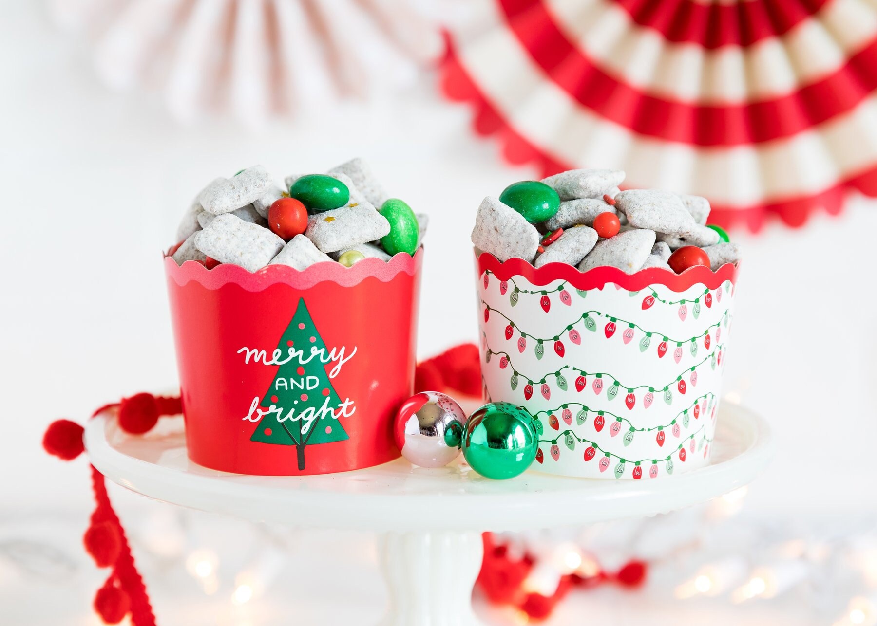 Christmas Baking cups/ christmas treat cups/ christmas Etsy