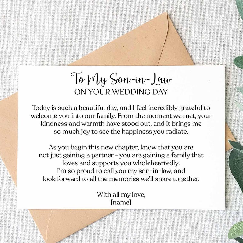 Son in Law Wedding Gift - 60+ Gift Ideas for 2026