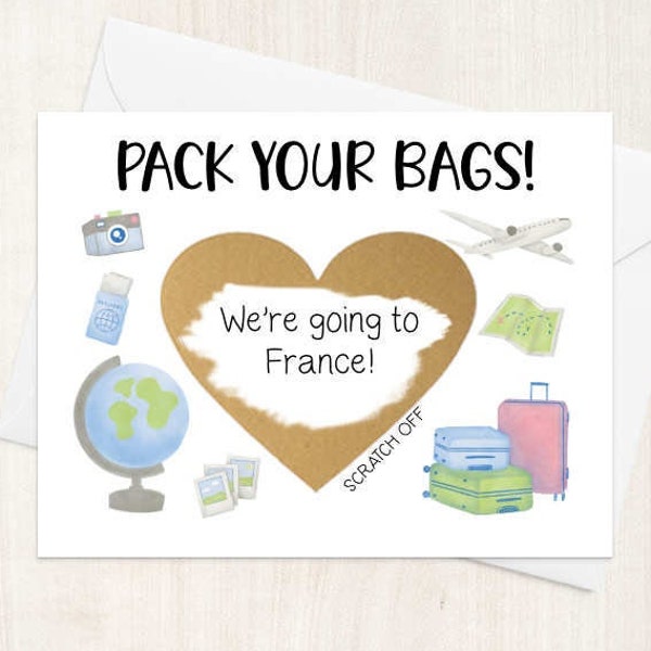 Pack Your Bags - Etsy