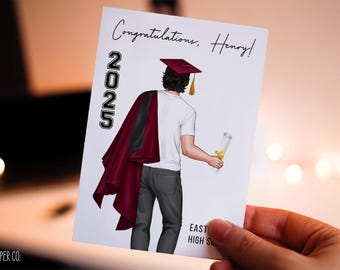 Graduation Card, Congratulations Grad Card, Happy Graduation Card, Custom Graduation Card, 2026 Graduation Card, Class of 2026, Congrats