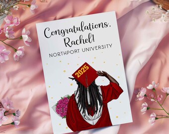 Graduation Card, Congratulations Grad Card, Graduation Card for Senior, Custom Graduation Card, 2026 Graduation, Class of 2026, Congrats