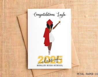Graduation Card, Congratulations Grad Card, Graduation Card for Senior, Custom Graduation Card, 2026 Graduation, Class of 2026, Congrats