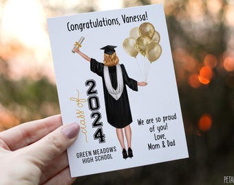 Graduation Card, Congratulations Grad Card, Graduation Card for Senior, Custom Graduation Card, 2026 Graduation, Class of 2026, Congrats