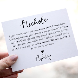 Custom Card, Personalized Card, Your Message Here, Custom Greeting Card, Custom Text, Customized Card, Card for Friend, Custom Message Card