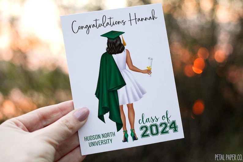 Graduation Card, Congratulations Grad Card, Happy Graduation Card, Custom Graduation Card, 2026 Graduation Card, Class of 2026, Congrats image 8