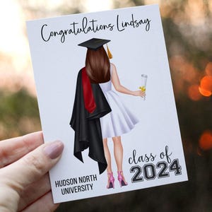 Graduation Card, Congratulations Grad Card, Happy Graduation Card, Custom Graduation Card, 2026 Graduation Card, Class of 2026, Congrats image 7