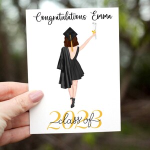 Graduation Card, Congratulations Grad Card, Happy Graduation Card, Custom Graduation Card, 2024 Graduation Card, Class of 2024, Congrats image 2