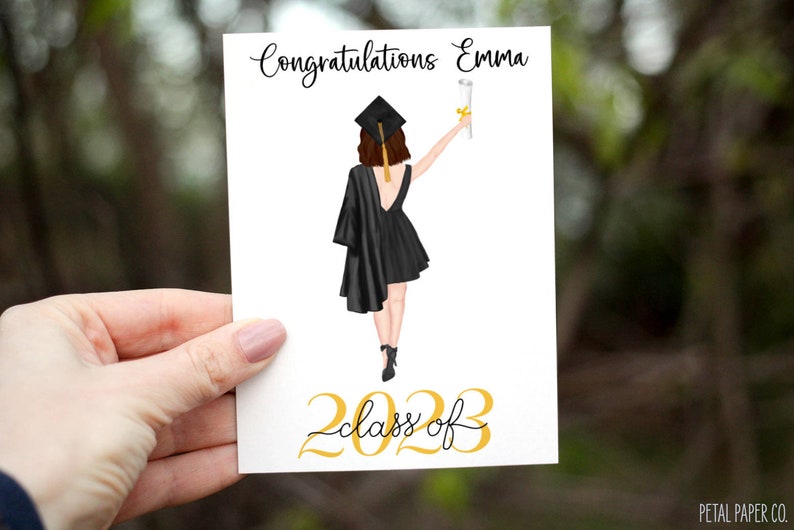 Graduation Card, Congratulations Grad Card, Happy Graduation Card, Custom Graduation Card, 2024 Graduation Card, Class of 2024, Congrats image 2