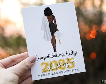 Graduation Card, Congratulations Grad Card, Graduation Card for Senior, Custom Graduation Card, 2026 Graduation, Class of 2026, Congrats