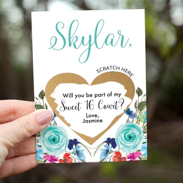 Sweet 16 Court Proposals Etsy Sweet 16 Court Proposals Etsy