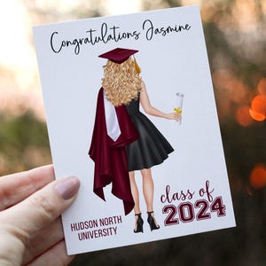 Graduation Card, Congratulations Grad Card, Happy Graduation Card, Custom Graduation Card, 2026 Graduation Card, Class of 2026, Congrats image 11