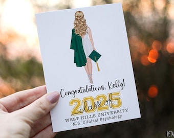 Graduation Card, Congratulations Grad Card, Graduation Card for Senior, Custom Graduation Card, 2026 Graduation, Class of 2026, Congrats