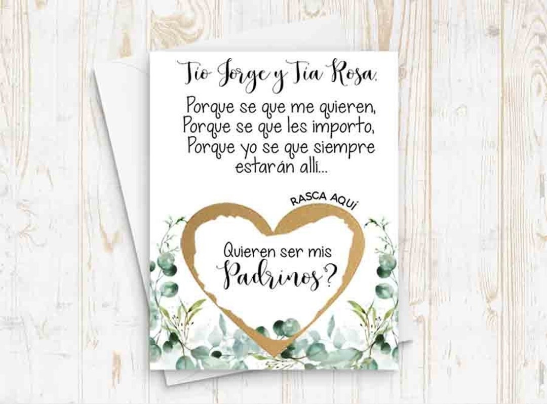 Gosknor 8uds Tarjetas Propuesta Padrinos Boda, Serás Mi Padrino De Boda Tarjetas Padrinos Boda Regalos Padrinos Boda Tarjetas Padrinos Boda Regalos Damas Honor Regalos Para Padrinos De Boda